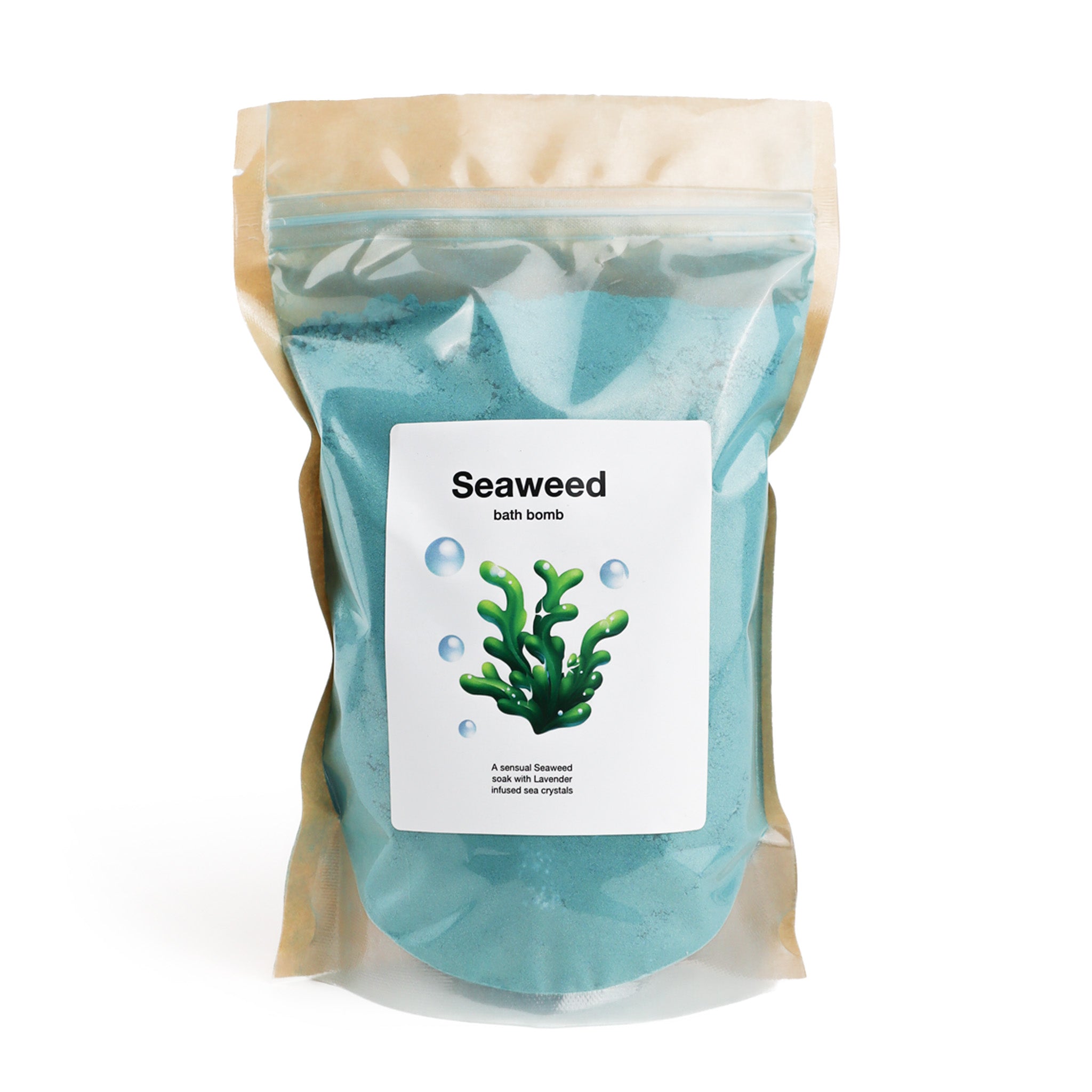 Seaweed Bath Bomb wwfco WHITE FOREST